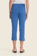 Summer Vibes Capri Trousers - Blue Bright Cobalt