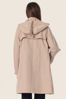 Spring Paradise Parka Jacket - Beige Camel