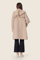 Spring Paradise Parka Jacket - Beige Camel