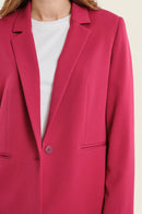 Smoke Orchid Blazer - Red Rumba