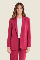 Smoke Orchid Blazer - Red Rumba