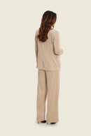 Sepia Blush Cord Blazer - Sand Moonlight