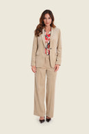 Sepia Blush Cord Blazer - Sand Moonlight