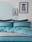 Rico Duvet Cover Set - Teal