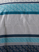 Rico Duvet Cover Set - Teal