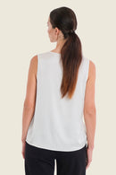 Muted Garden Lace Blouse - White/off White