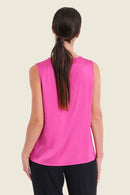 Muted Garden Lace Blouse - Fuchsia Festival