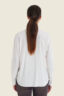 Moonlight Haze Emb Blouse - White