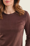 Moonlight Haze T-Shirt - Brown Coffee Bean