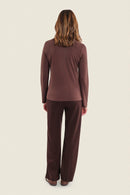 Moonlight Haze T-Shirt - Brown Coffee Bean