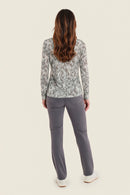 Muted Garden Print T-Shirt - Green All Over Print