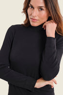 Ribbed T-Shirt - Black