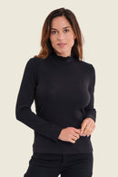 Ribbed T-Shirt - Black