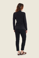Ribbed T-Shirt - Black