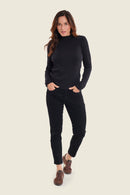Ribbed T-Shirt - Black