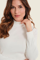 Ribbed T-Shirt - Off White
