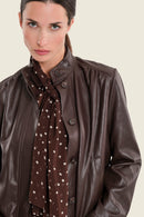 Moonlight Haze Jacket - Brown Coffee Bean