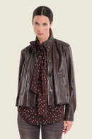 Moonlight Haze Jacket - Brown Coffee Bean
