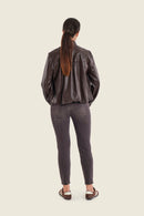 Moonlight Haze Jacket - Brown Coffee Bean