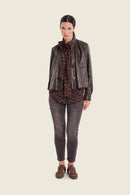 Moonlight Haze Jacket - Brown Coffee Bean