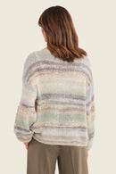 Muted Garden Jumper - Green Swamp