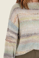 Muted Garden Jumper - Green Swamp
