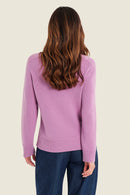 Moonlight Haze Jumper - Mauve Smoky Grape