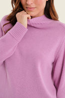 Moonlight Haze Jumper - Mauve Smoky Grape