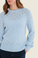 Moonlight Haze Jumper - Blue Celestial