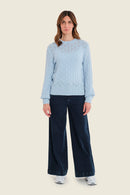 Moonlight Haze Jumper - Blue Celestial