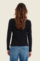 Sepia Blush Jumper - Black