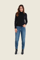 Sepia Blush Jumper - Black