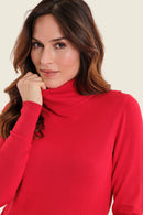 Sepia Blush Jumper - Red Barbados Cherry