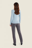 Muted Garden Jumper - Blue Celestial