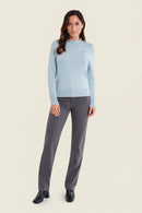 Muted Garden Jumper - Blue Celestial