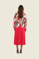 Sepia Blush Jumper - Beige All Over Print