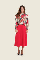 Sepia Blush Jumper - Beige All Over Print