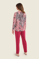 Smoke Orchid Trouser - Red Rumba