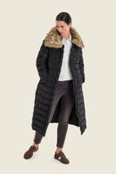 Muted Garden Padded Jacket - Black