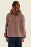 Moonlight Haze Coat - Brown Coffee Quartz