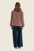 Moonlight Haze Coat - Brown Coffee Quartz