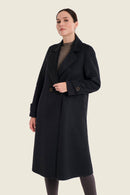 Muted Garden Coat - Black