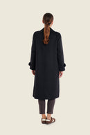 Muted Garden Coat - Black