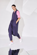 Hooded Waistcoat - Navy