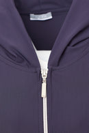 Hooded Waistcoat - Navy