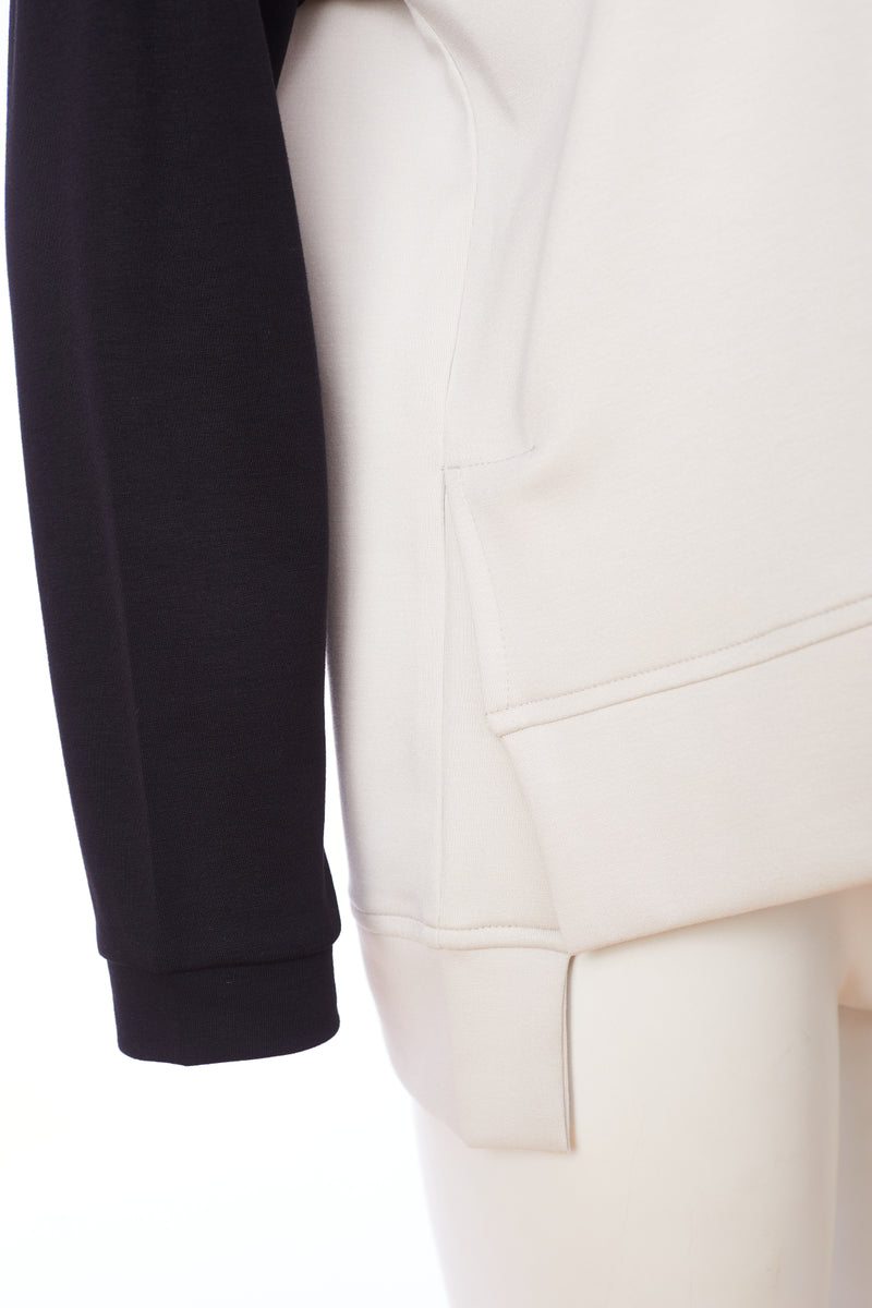 Block Colour Sweatshirt - Sand