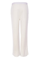 Trim Waist Wige Leg Trouser - Sand