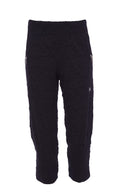 Zip Pocket Cuff Trouser - Black