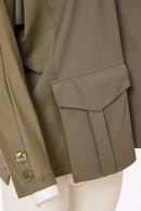 Combat Pocket Hooded Jacket - Army
