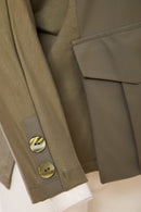 Combat Pocket Hooded Jacket - Army